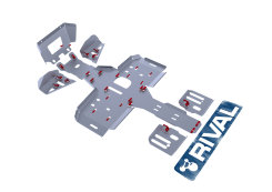 Защита днища для квадроцикла Polaris 800 Forest