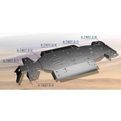 Защита днища для Polaris UTV RZR 570