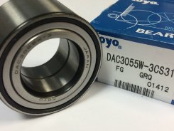 Подшипники ступицы двухрядный радиально-упорный KOYO DAC 3055W