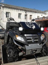 Вынос радиатора для сf moto х8 артикул 18