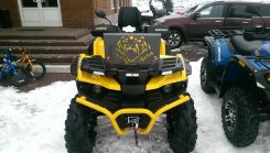 Вынос радиатора для квадроцикла stels guepard