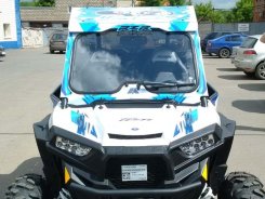 Стекло ветровое триплекс с очистителем и омывателем