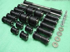 комплект втулок всей подвески и амортизаторов для  Stels 300B