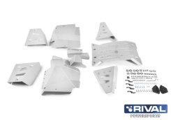 Комплект защит днища Yamaha Wolverine X2 (2019-)