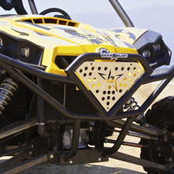 Передний бампер bling star для can-am commander