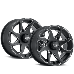 Диски для Квадроцикла 4*156 ITP twister black R14