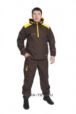 Костюм мембранный «шторм» (ткань: нейлон, цвет: коричнево-желтый) payer