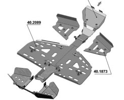 Защита квадроцикла Brp Can-am Outlander 400