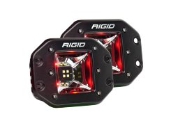 Radiance Scene (4 светодиода) — Красная подсветка — Врезная установка (пара)