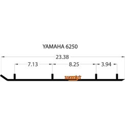 Коньки снегохода YAMAHA BRAVO VK540 8E3-23731-00-XX 8M6-23731-01-00 VMX-23731-01-XX EYV3-6250