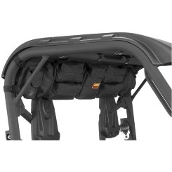 сумка-органайзер для utv quadboss roll cage organizer черный