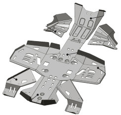 Защита днища для квадроцикла BRP G2 650/850/1000 2019+