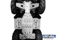 Защита днища на квадроцикл Polaris Sportsman XP 850/1000 EPS