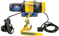 Лебедка SuperWinch Terra 25 с синтетическим тросом
