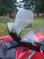 Универсальное стекло для квадроциклов c крепежом