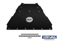 Защита днища снегохода PE Stels Витязь (2018-) + комплект крепежа