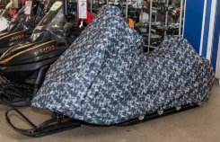 сн/ук-451 чехол для снегохода русская механика буран 4т, 4тд, укрывной модельный