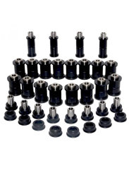 Полный комплект усиленных капролоновых втулок подвески для квадроцикла CF MOTO X5/X6/X8