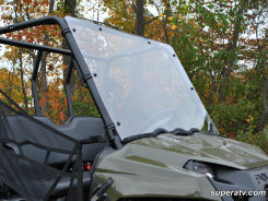 Стекло лобовое полное SuperAtv для Polaris Ranger