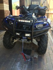 Передний бампер для квадроцикла yamaha grizzly 700/550