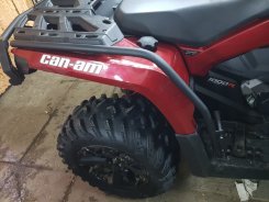 Подножки второго пассажира для квадроцикла BRP G2