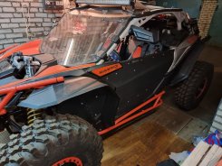 Защита порогов BRP Maverick X3