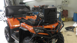 Шноркели + вынос радиатора  с грузовыми площадками для  CF moto  X8 HO/X10 HO