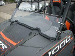 Стекло лобовое 1/2 для Polaris RZR XP1000