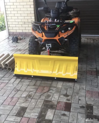 Отвал для снега (малый) 1200 с универсальной площадкой