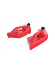 Канистра на переднюю багажную решетку для BRP Outlander (левая и правая) с монтажной пластиной и креплением Basic