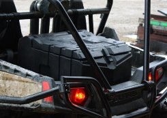 Super atv задний кофр polaris rzr/rzr-s