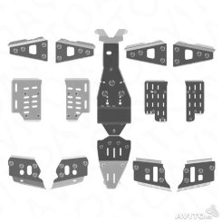 Защита днища для квадроцикла Polaris Sportsman Touring 550 X2