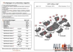 Комплект защиты днища для Stels 300