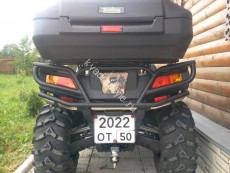 Задний бампер (кенгурин) для квадроцикладля сf moto x8