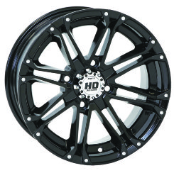 Диск sti hd3 gloss black R14 5+2