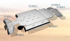 Защита днища для квадроцикла utv Cf Moto Z 6