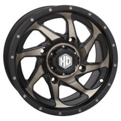 Диск для квадроциклов sti hd8 r 14 matte blac