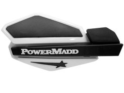 Ветровые щитки для квадроцикла 'powermadd' серия star, белый/черный (арт. pm34208)