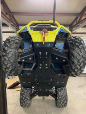 Пластиковая защита днища Русская Механика 800 Duo