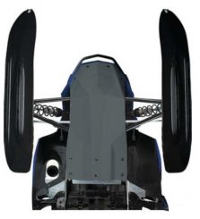 Защита днища оригинальная черная Ski Doo Rev-XR