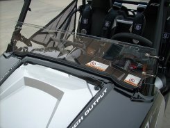 Стекло лобовое половина для Polaris RZR 570 800 900